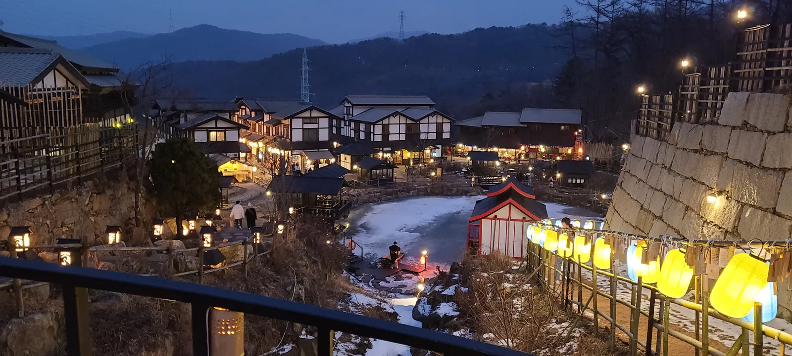 니지모리스튜디오 언덕에서 본 야경 1